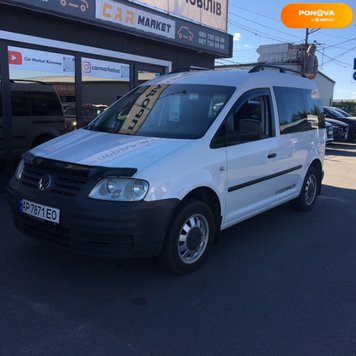 Volkswagen Caddy пасс., 2007, Дизель, 2 л., 253 тис. км, Універсал, Білий, Житомир 115902 фото