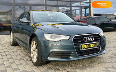 Audi A6, 2012, Дизель, 3 л., 252 тис. км, Седан, Синій, Мукачево 13538 фото