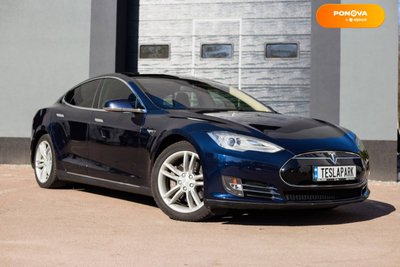 Tesla Model S, 2014, Електро, 118 тис. км, Ліфтбек, Синій, Київ 36311 фото