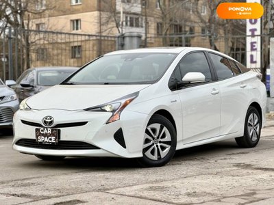 Toyota Prius, 2018, Гібрид (HEV), 1.8 л., 159 тис. км, Хетчбек, Білий, Одеса 23170 фото