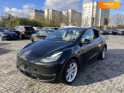 Tesla Model Y, 2021, Електро, 45 тис. км, Позашляховик / Кросовер, Чорний, Луцьк 16407 фото