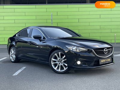 Mazda 6, 2014, Бензин, 2 л., 186 тыс. км, Седан, Чорный, Киев 49311 фото