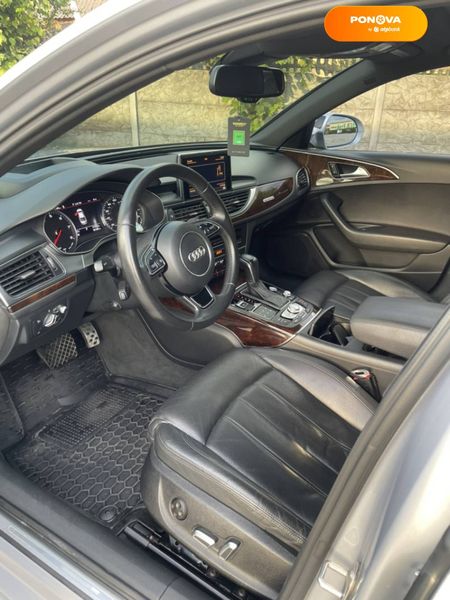 Audi A6, 2015, Бензин, 3 л., 160 тис. км, Седан, Сірий, Львів Cars-Pr-64855 фото