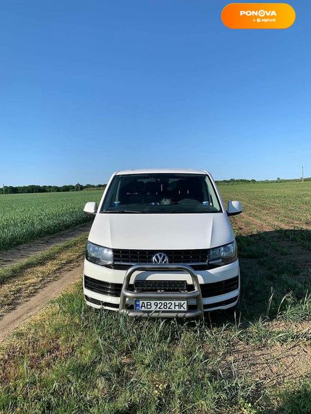 Volkswagen Transporter, 2016, Дизель, 2 л., 242 тыс. км, Минивен, Белый, Винница Cars-Pr-161125 фото