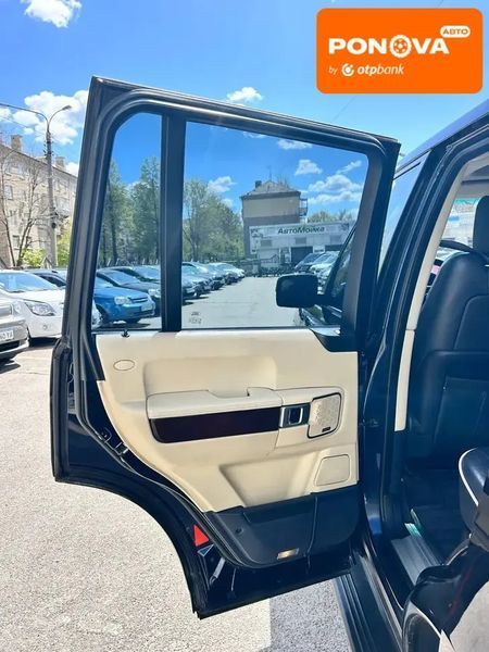 Land Rover Range Rover, 2008 р., Бензин, 313 тис. км, Позашляховик / Кросовер, Чорний, Запоріжжя AT-10415880 фото