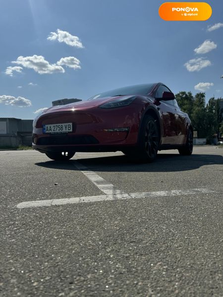 Tesla Model Y, 2023, Електро, 1 тыс. км, Внедорожник / Кроссовер, Красный, Киев Cars-Pr-68670 фото