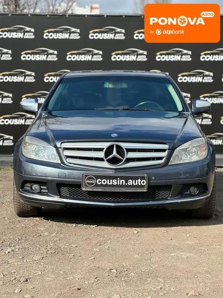 Mercedes-Benz C-Class, 2008 р., Дизель, 336 тис. км, Седан, Сірий, Київ AT-10412075 фото