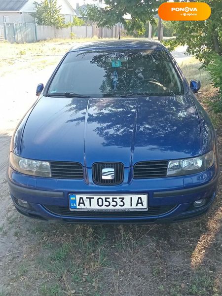 SEAT Leon, 2001, Бензин, 1.6 л., 268 тыс. км, Хетчбек, Синий, Охтирка Cars-Pr-61823 фото