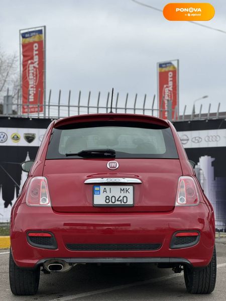 Fiat 500, 2015, Бензин, 1.37 л., 36 тыс. км, Хетчбек, Красный, Киев 29181 фото