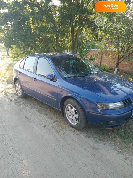 SEAT Leon, 2001, Бензин, 1.6 л., 268 тыс. км, Хетчбек, Синий, Охтирка Cars-Pr-61823 фото