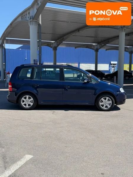 Volkswagen Touran, 2005 г., Газ пропан-бутан / Бензин, 212 тыс. км, Минивен, Синий, Запорожье AT-10417019 фото