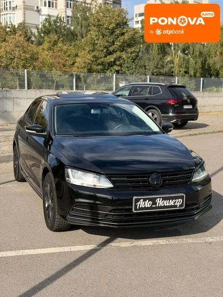 Volkswagen Jetta, 2015 г., Бензин, 224 тыс. км, Седан, Чорный, Запорожье AT-10428965 фото