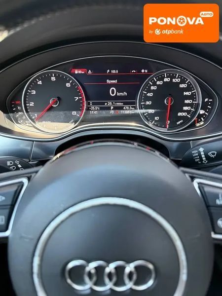 Audi A6, 2016 р., Бензин, 113 тис. км, Седан, Чорний, Київ AT-10418339 фото