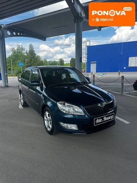 Skoda Fabia, 2012 р., Дизель, 144 тис. км, Універсал, Синій, Запоріжжя AT-10419127 фото