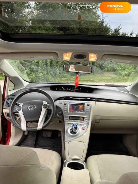 Toyota Prius, 2014, Гібрид (HEV), 1.8 л., 173 тис. км, Хетчбек, Червоний, Київ Cars-Pr-57004 фото
