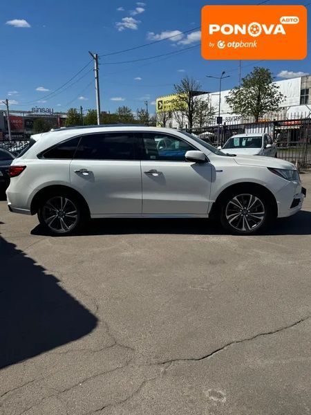 Acura MDX, 2019 р., Гібрид (HEV), 46 тис. км, Позашляховик / Кросовер, Білий, Київ AT-10416077 фото