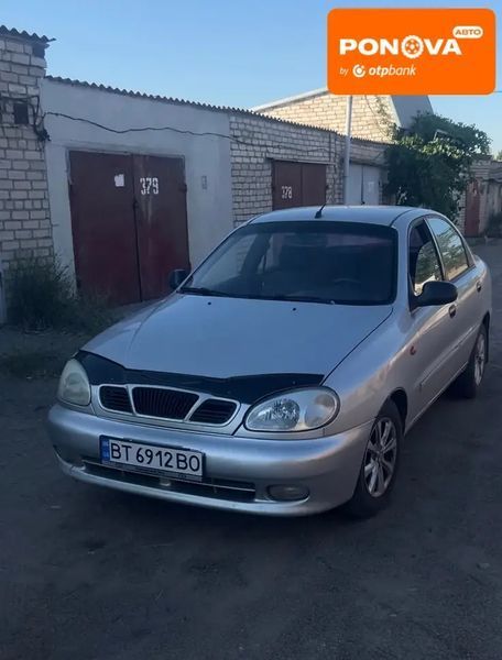 Daewoo Sens, 2003 г., Бензин, 200 тыс. км, Седан, Серый, Вознесенськ AT-10402067 фото
