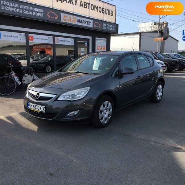 Opel Astra J, 2011, Бензин, 1.4 л., 232 тис. км, Хетчбек, Сірий, Житомир 4426 фото