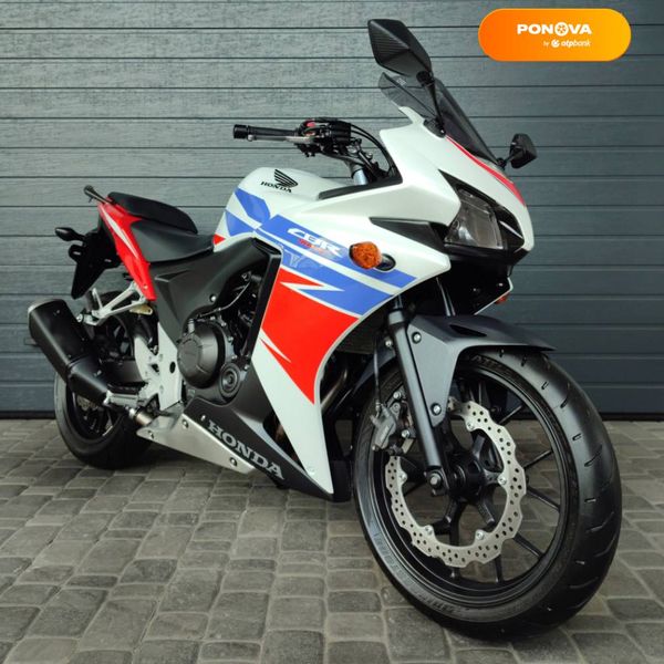 Honda CBR 400R, 2014, Бензин, 400 см³, 10 тис. км, Спортбайк, Білий, Біла Церква moto-46038 фото