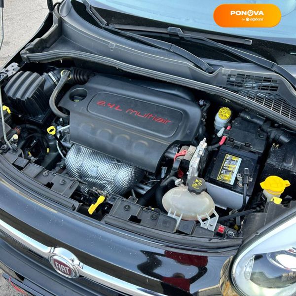 Fiat 500X, 2016, Бензин, 2.4 л., 112 тис. км, Позашляховик / Кросовер, Чорний, Суми 28027 фото