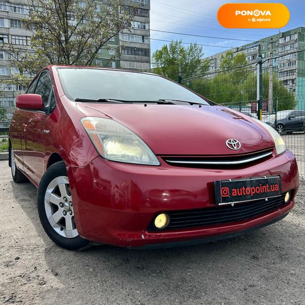 Toyota Prius, 2008, Гібрид (HEV), 1.5 л., 182 тис. км, Хетчбек, Червоний, Суми 107180 фото