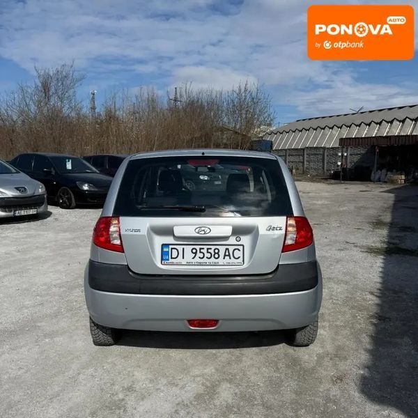 Hyundai Getz, 2006 р., Бензин, 123 тис. км, Хетчбек, Сірий, Дніпро (Дніпропетровськ) AT-10413320 фото