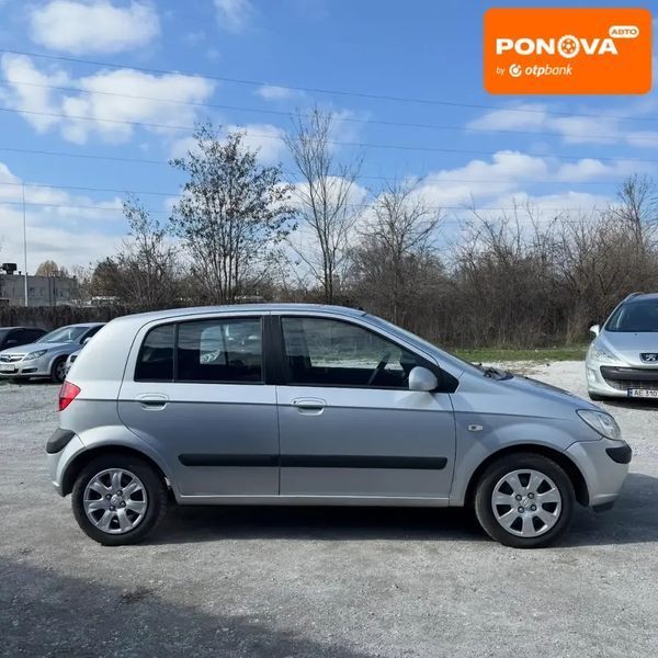 Hyundai Getz, 2006 р., Бензин, 123 тис. км, Хетчбек, Сірий, Дніпро (Дніпропетровськ) AT-10413320 фото
