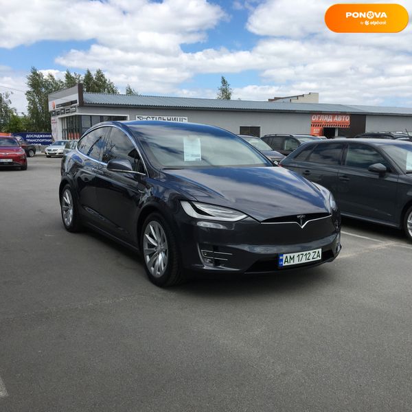 Tesla Model X, 2018, Електро, 181 тис. км, Позашляховик / Кросовер, Сірий, Житомир 109690 фото