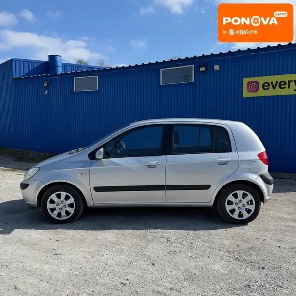 Hyundai Getz, 2006 р., Бензин, 123 тис. км, Хетчбек, Сірий, Дніпро (Дніпропетровськ) AT-10413320 фото