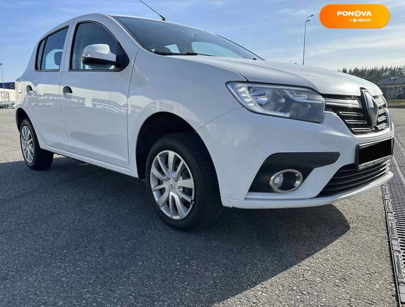 Renault Sandero, 2019, Дизель, 1.5 л., 140 тис. км, Хетчбек, Білий, Київ Cars-Pr-66917 фото