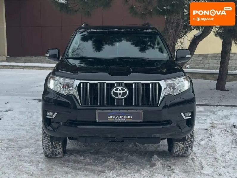 Toyota Land Cruiser Prado, 2019 р., Газ пропан-бутан / Бензин, 103 тис. км, Позашляховик / Кросовер, Чорний, Дніпро (Дніпропетровськ) AT-10408333 фото
