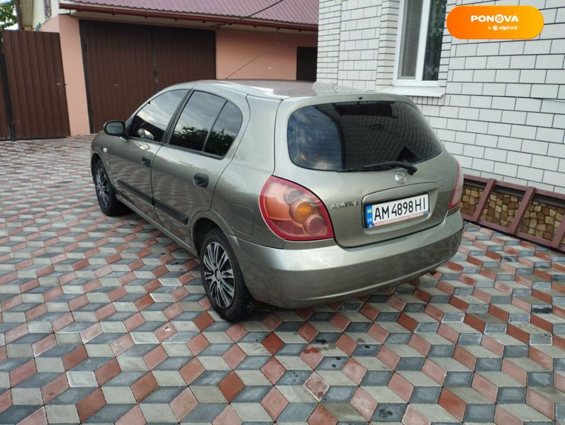 Nissan Almera, 2005, Газ пропан-бутан / Бензин, 1.5 л., 237 тис. км, Хетчбек, Сірий, Звягель Cars-Pr-66283 фото