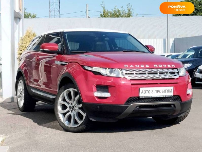 Land Rover Range Rover Evoque, 2011, Бензин, 2 л., 147 тис. км, Позашляховик / Кросовер, Червоний, Київ 109161 фото