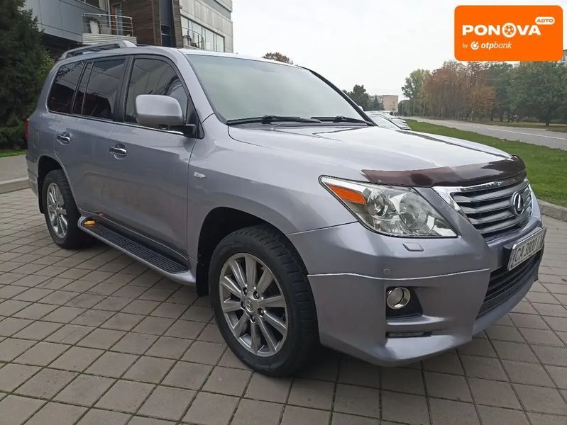 Lexus LX, 2010 р., Газ метан / Бензин, 220 тис. км, Позашляховик / Кросовер, Сірий, Черкаси AT-10403688 фото
