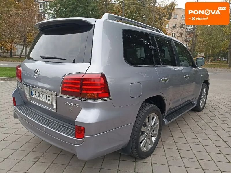 Lexus LX, 2010 р., Газ метан / Бензин, 220 тис. км, Позашляховик / Кросовер, Сірий, Черкаси AT-10403688 фото