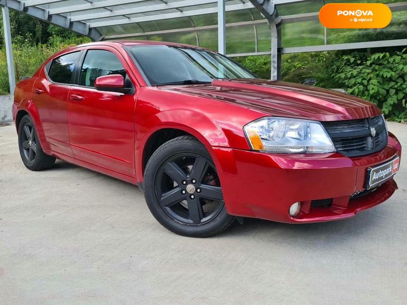 Dodge Avenger, 2008, Газ пропан-бутан / Бензин, 2.4 л., 198 тис. км, Седан, Червоний, Київ 112325 фото