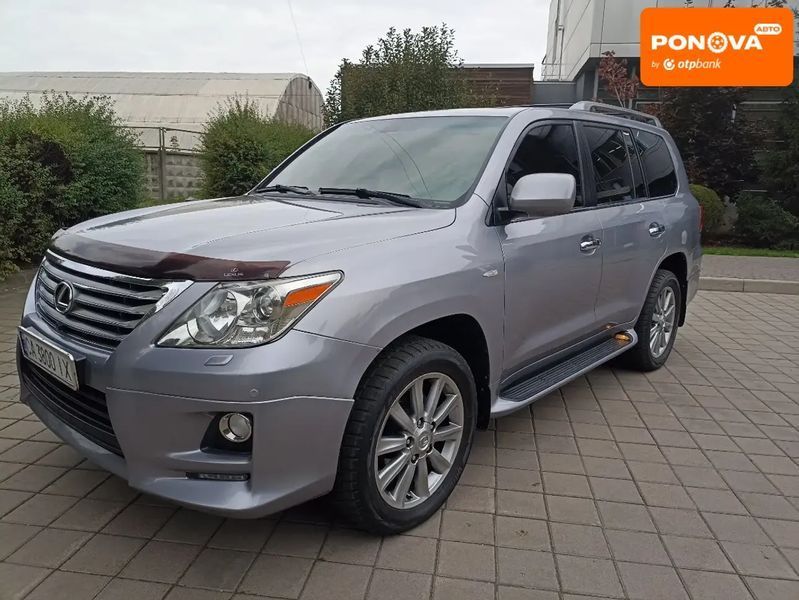 Lexus LX, 2010 р., Газ метан / Бензин, 220 тис. км, Позашляховик / Кросовер, Сірий, Черкаси AT-10403688 фото