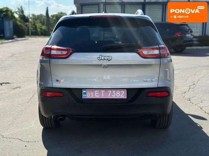 Jeep Cherokee, 2015 г., Бензин, 181 тыс. км, Внедорожник / Кроссовер, Серый, Полтава AT-10396345 фото