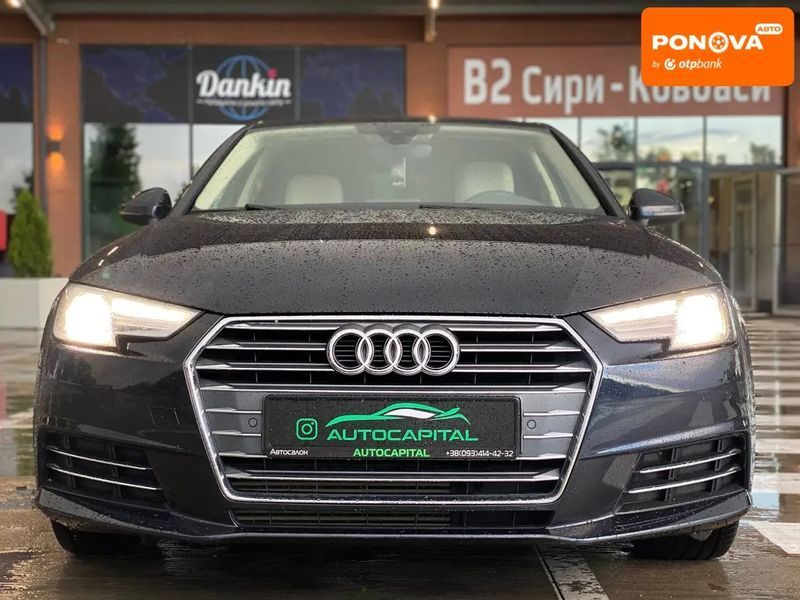 Audi A4, 2016 р., Бензин, 150 тис. км, Седан, Синій, Київ AT-10419099 фото