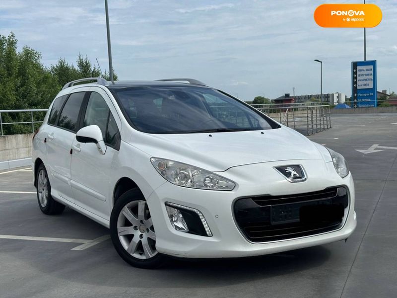 Peugeot 308, 2013, Дизель, 1.6 л., 110 тыс. км, Универсал, Белый, Киев Cars-Pr-67922 фото