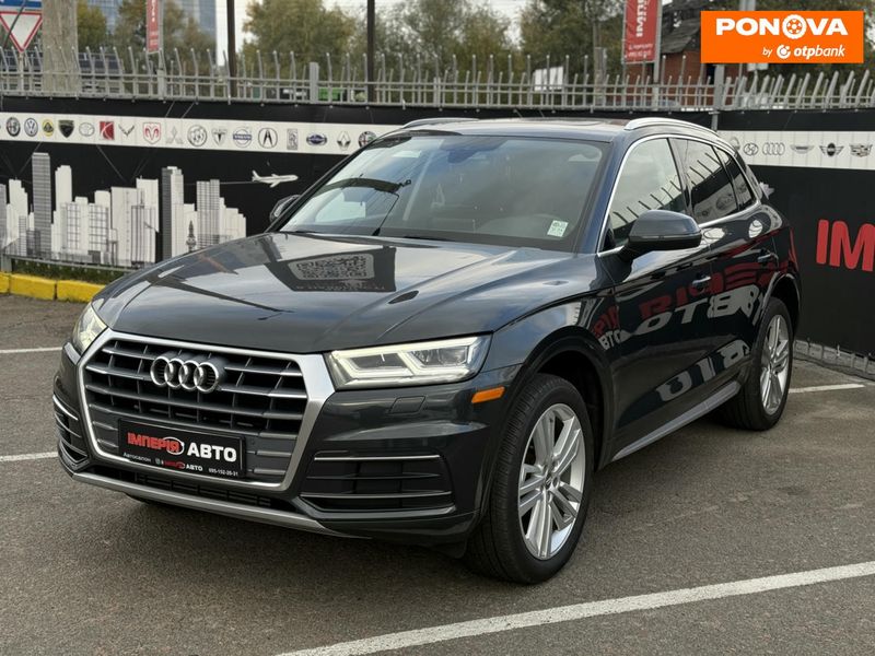 Audi Q5, 2018, Бензин, 2 л., 78 тис. км, Внедорожник / Кроссовер, Серый, Киев 254274 фото