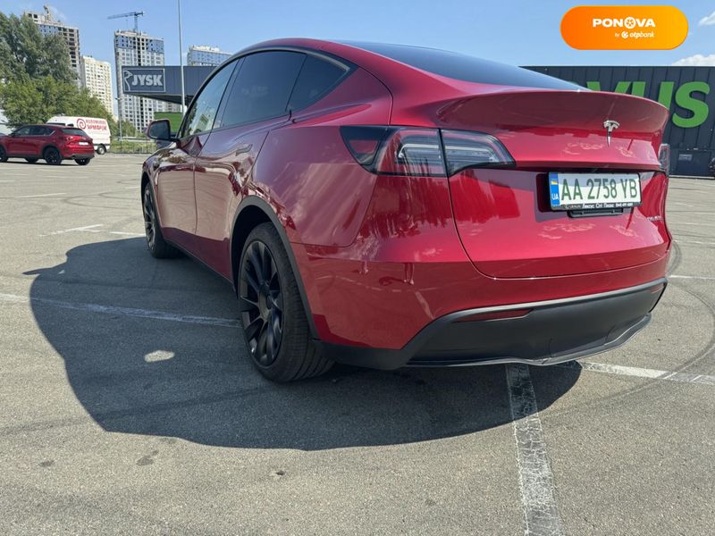 Tesla Model Y, 2023, Електро, 1 тыс. км, Внедорожник / Кроссовер, Красный, Киев Cars-Pr-68670 фото