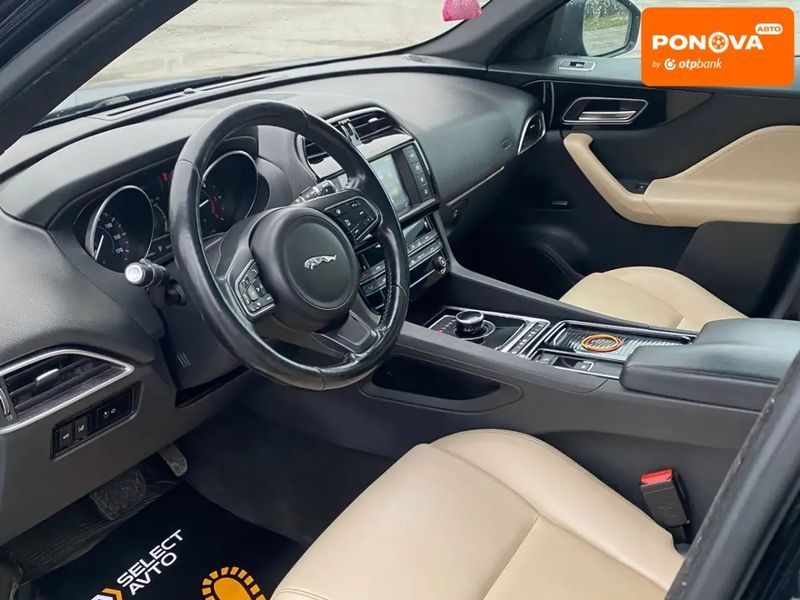 Jaguar F-Pace, 2017 г., Дизель, 132 тыс. км, Внедорожник / Кроссовер, Чорный, Львов AT-10405701 фото