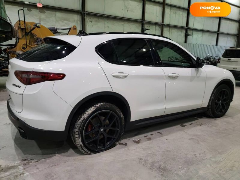 Alfa Romeo Stelvio, 2019, Бензин, 2 л., 159 тис. км, Позашляховик / Кросовер, Білий, Київ Cars-EU-US-KR-41265 фото