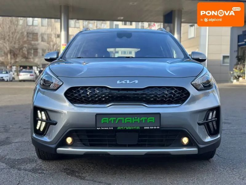 Kia Niro, 2021 р., Гібрид (PHEV), 57 тис. км, Позашляховик / Кросовер, Сірий, Одеса AT-10409562 фото