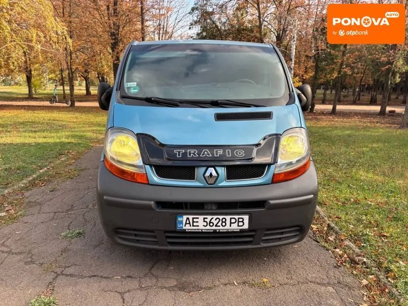 Renault Trafic, 2003 р., Дизель, 360 тис. км, Мінівен, Синій, Кривий Ріг AT-10403299 фото