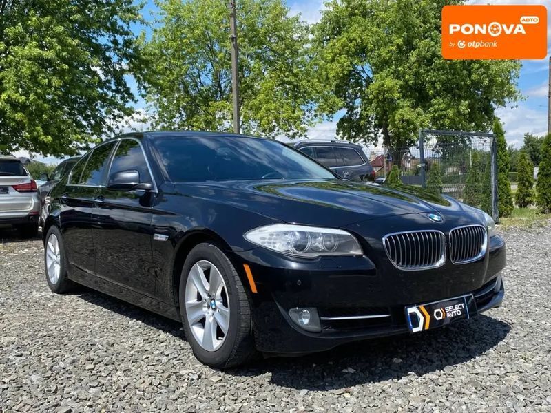 BMW 5 Series, 2013 г., Бензин, 202 тыс. км, Седан, Чорный, Львов AT-10400438 фото