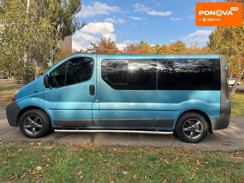Renault Trafic, 2003 р., Дизель, 360 тис. км, Мінівен, Синій, Кривий Ріг AT-10403299 фото