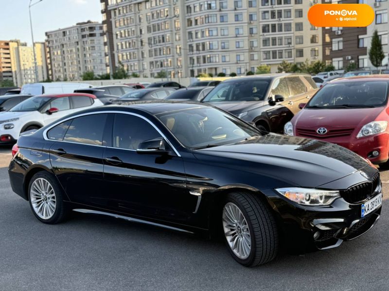 BMW 4 Series Gran Coupe, 2015, Бензин, 3 л., 153 тыс. км, Купе, Чорный, Киев Cars-Pr-53896 фото