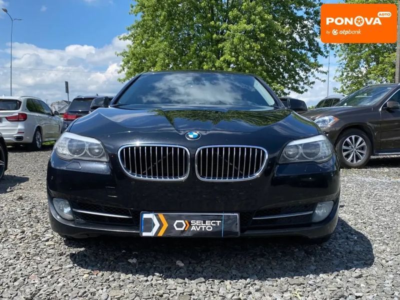 BMW 5 Series, 2013 г., Бензин, 202 тыс. км, Седан, Чорный, Львов AT-10400438 фото
